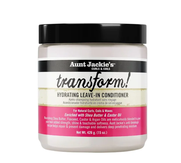 aunt jackie's transform hydrating leave in conditioner 15oz