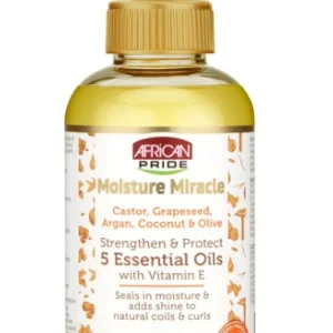 African Pride Moisture Miracle 5 Essential Oils 4oz bottle
