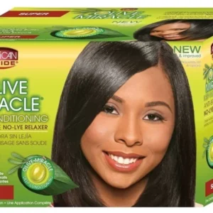 African Pride Relaxer Kit Super strength box