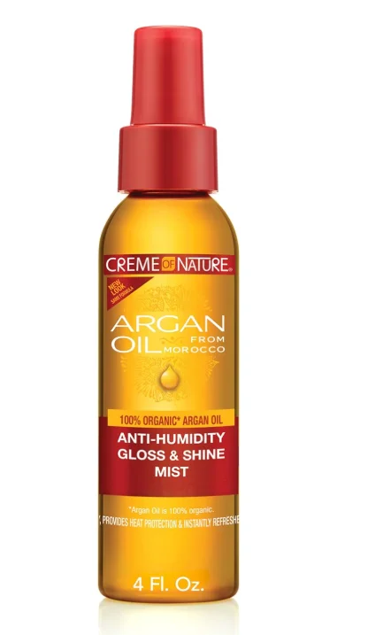 Creme of Nature Argan Oil Shine Mist 4oz spray bottle