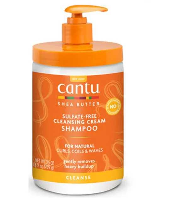 cantu natural cleansing sulfate free shampoo 25oz