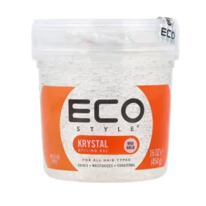 Eco Style Krystal Styling Gel 16oz clear jar