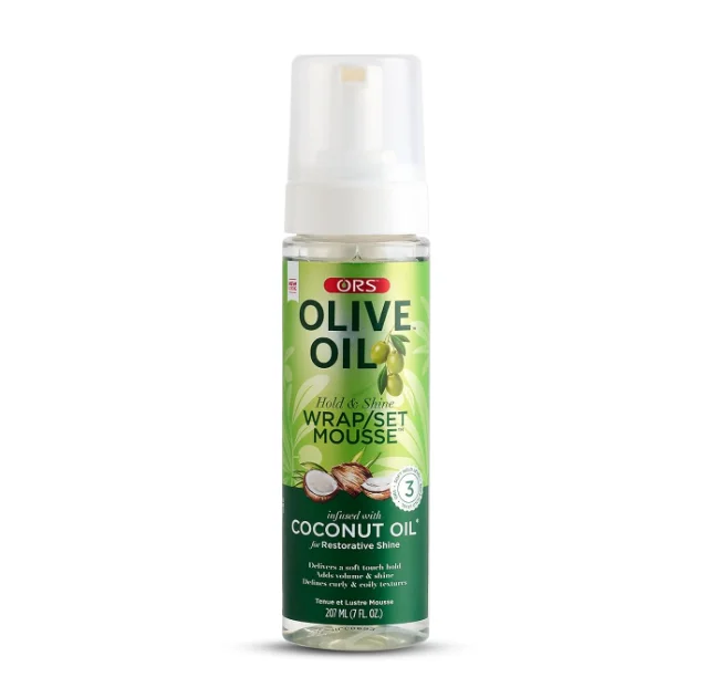 ORS Coconut Oil Wrap Set Mousse 7oz bottle